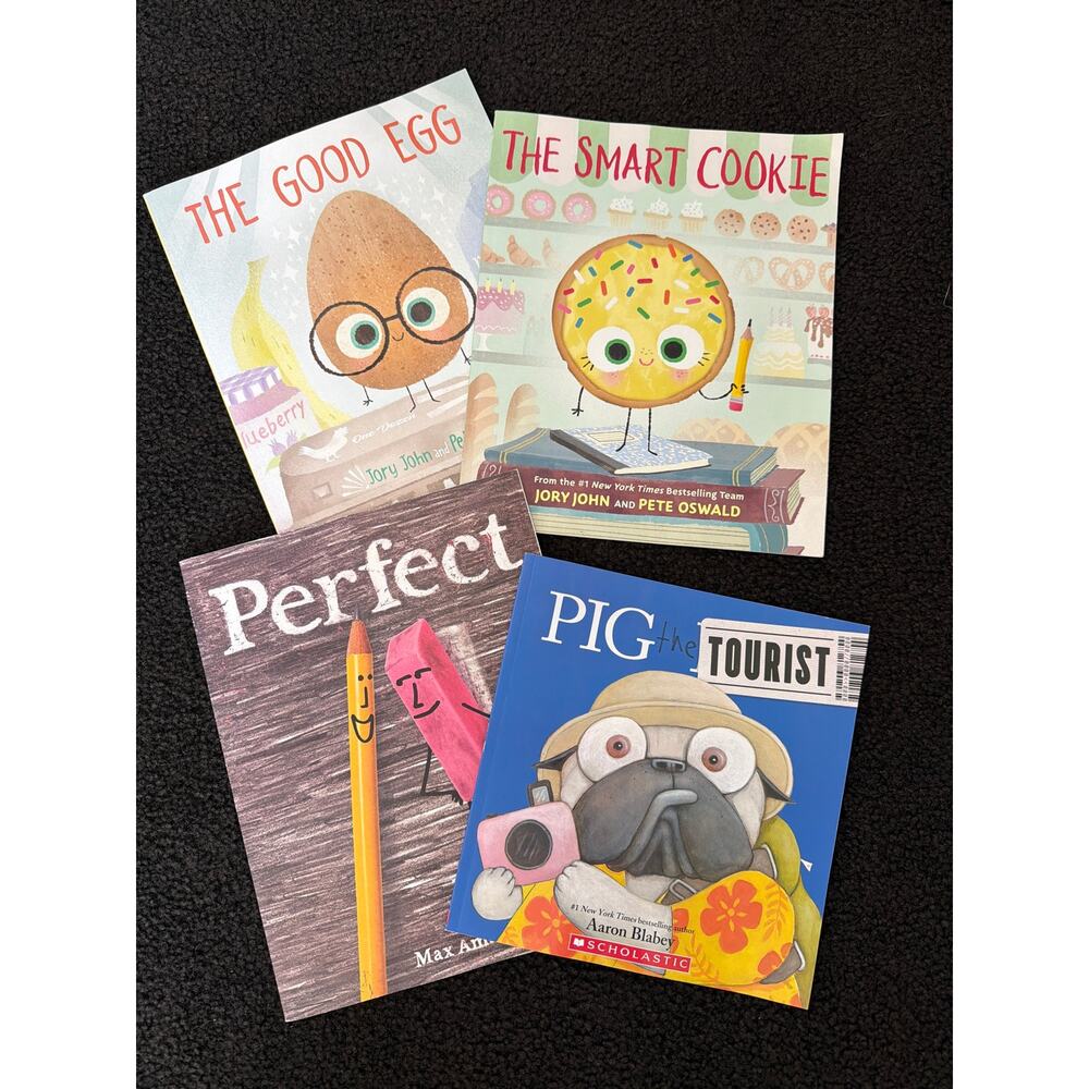 The Good Egg The Smart Cookie Perfect Pig the Tourist Book Set Picture Books
